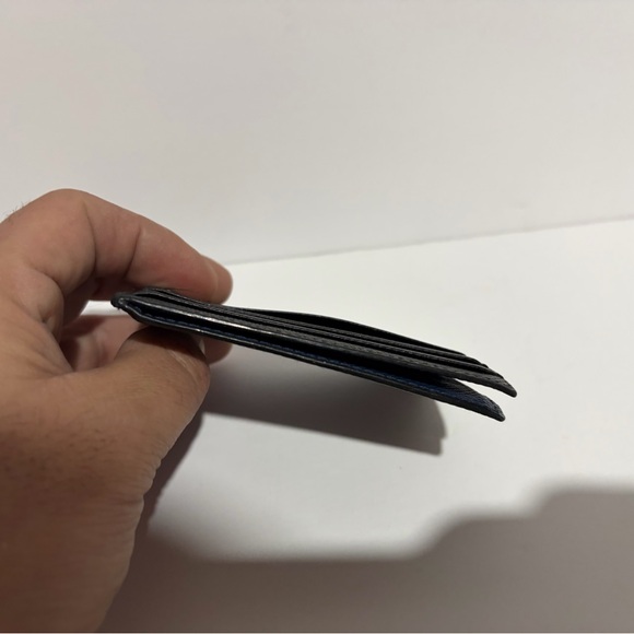 Prada Black Leather Card Holder wallet - Picture 3 of 7